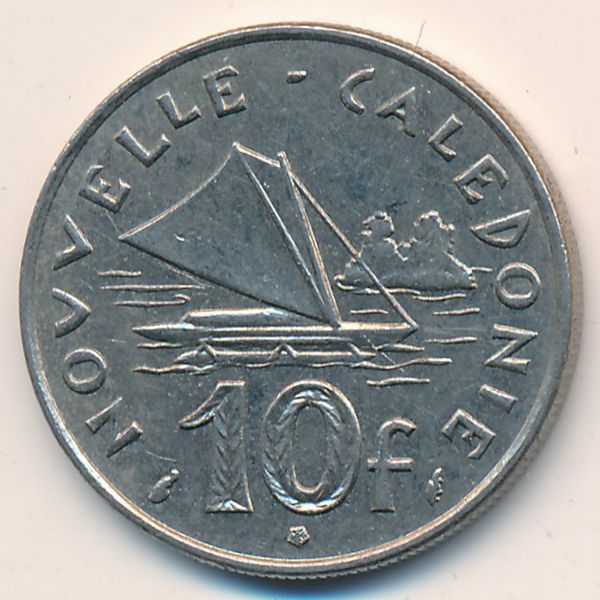 Новая Каледония, 10 франков (1977 г.)