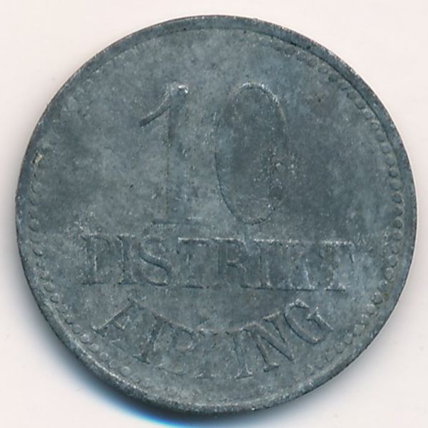 Айблинг., 10 пфеннигов