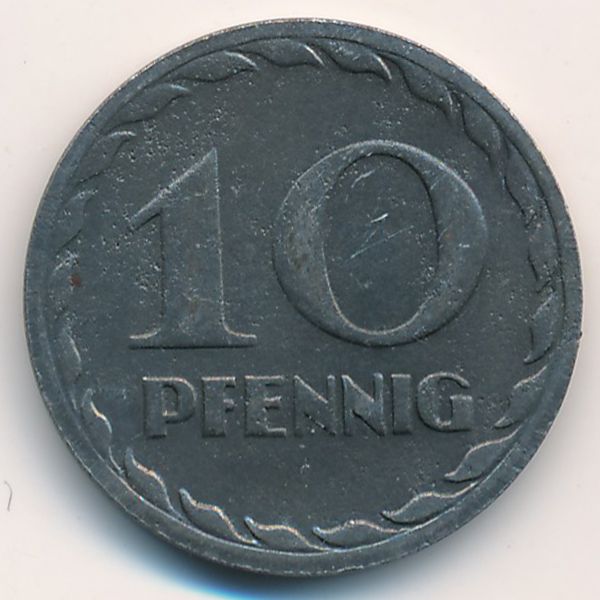 Мангейм., 10 пфеннигов (1919 г.)
