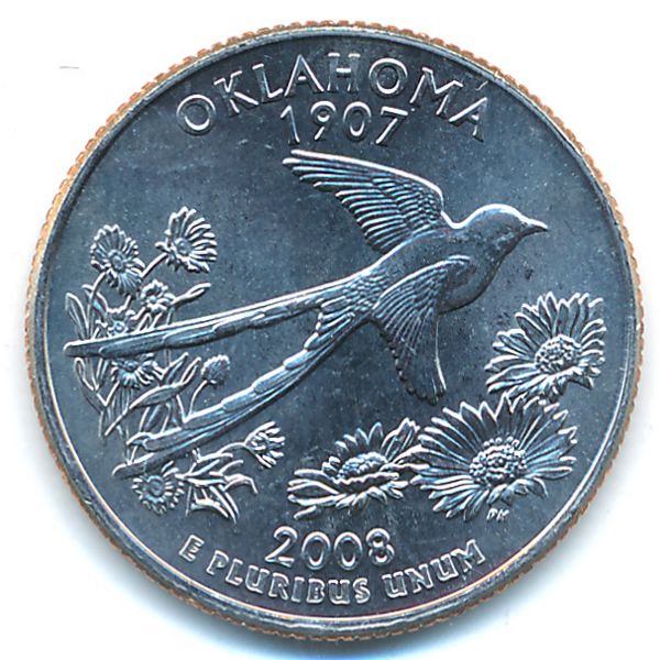 США, 1/4 доллара (2008 г.)