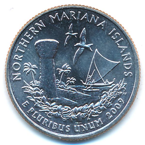 США, 1/4 доллара (2009 г.)