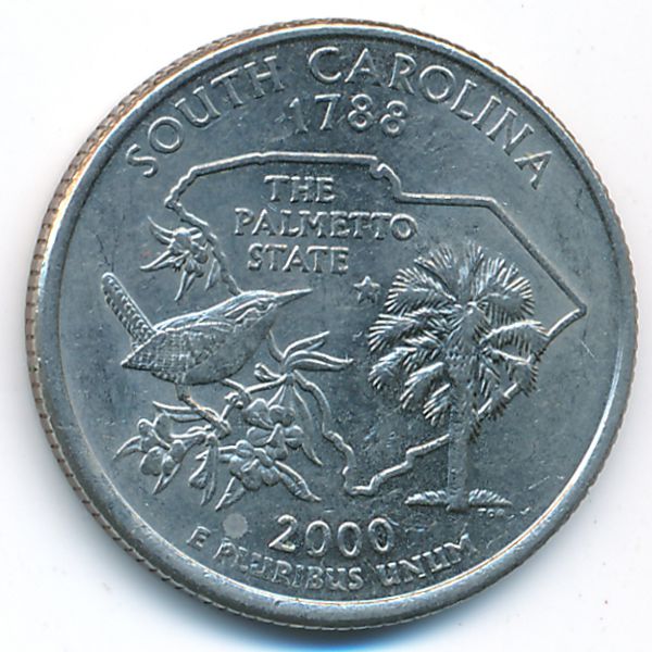 США, 1/4 доллара (2000 г.)