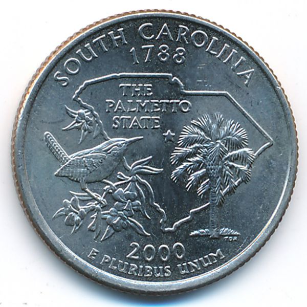 США, 1/4 доллара (2000 г.)