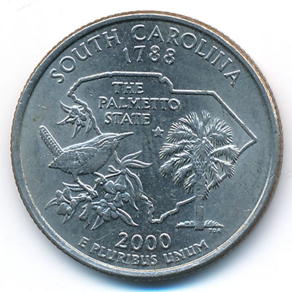 США, 1/4 доллара (2000 г.)