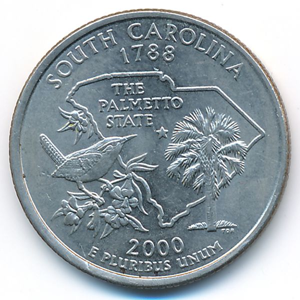 США, 1/4 доллара (2000 г.)