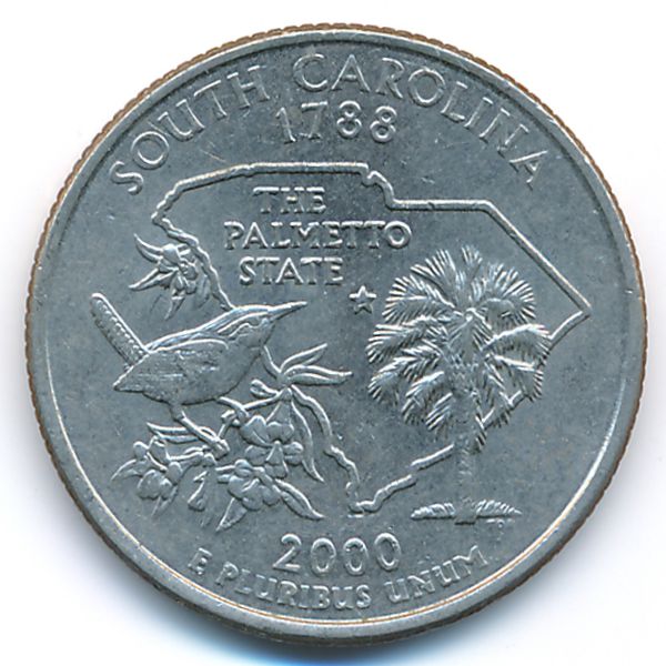 США, 1/4 доллара (2000 г.)