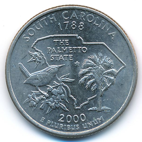 США, 1/4 доллара (2000 г.)