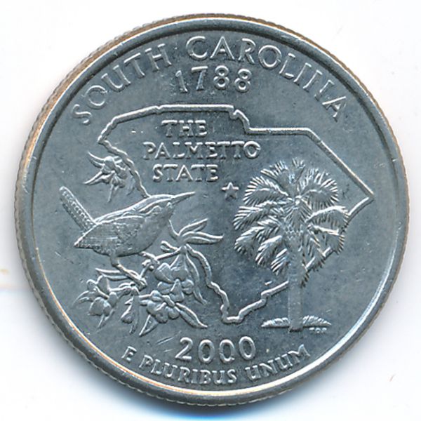 США, 1/4 доллара (2000 г.)