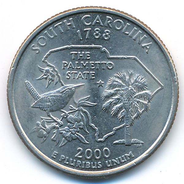 США, 1/4 доллара (2000 г.)