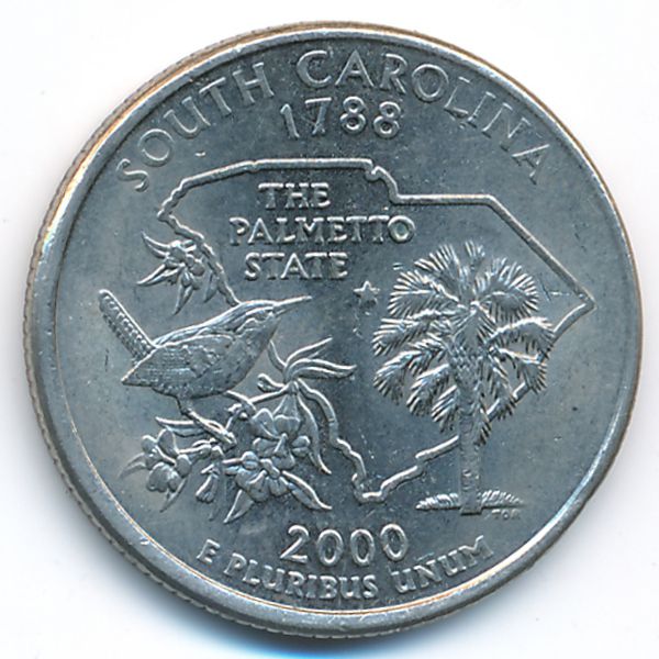 США, 1/4 доллара (2000 г.)