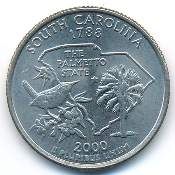 США, 1/4 доллара (2000 г.)