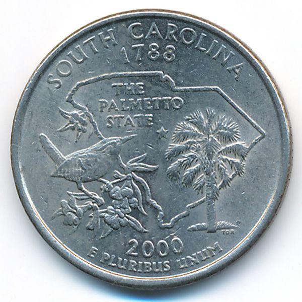 США, 1/4 доллара (2000 г.)