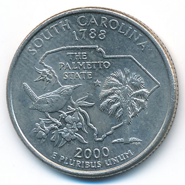 США, 1/4 доллара (2000 г.)