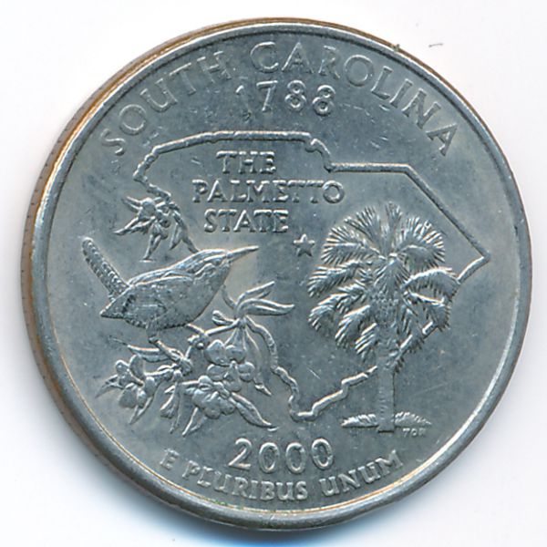 США, 1/4 доллара (2000 г.)