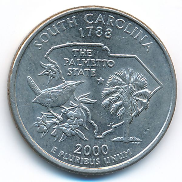 США, 1/4 доллара (2000 г.)