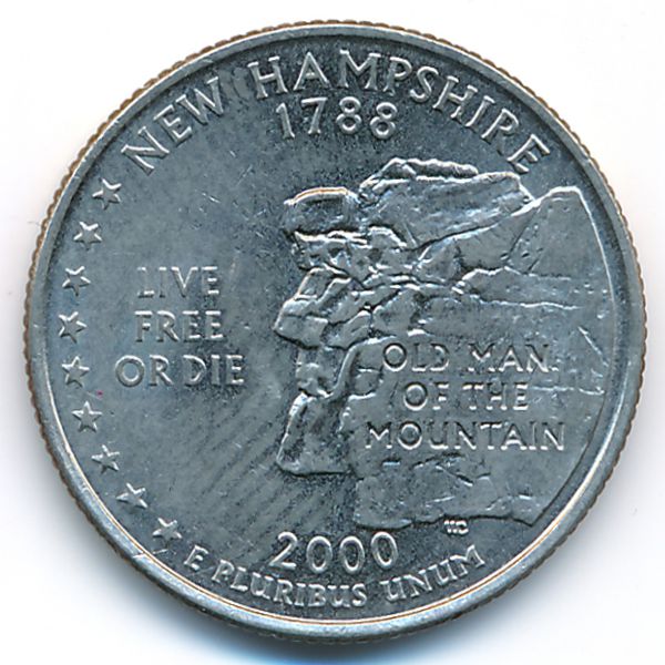 США, 1/4 доллара (2000 г.)