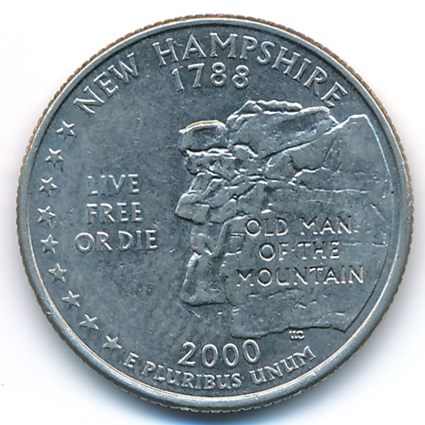 США, 1/4 доллара (2000 г.)