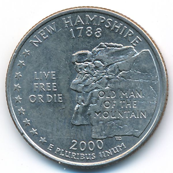 США, 1/4 доллара (2000 г.)