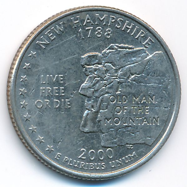 США, 1/4 доллара (2000 г.)