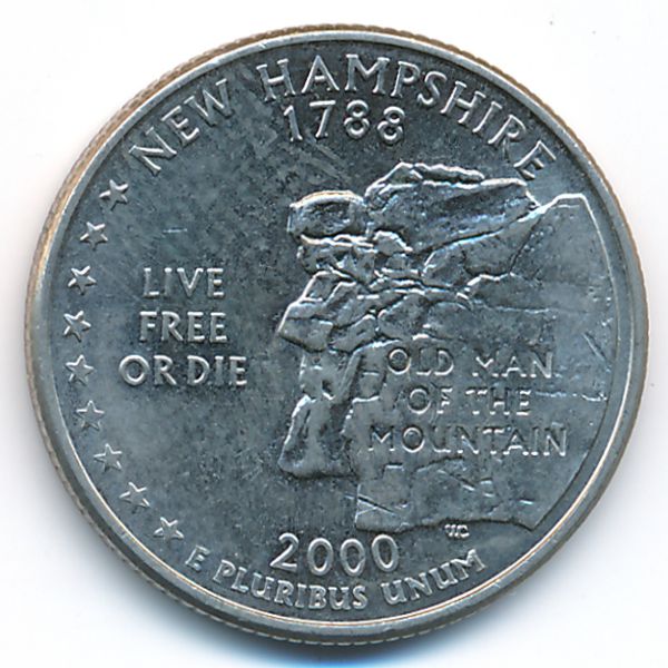 США, 1/4 доллара (2000 г.)