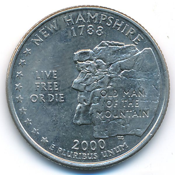 США, 1/4 доллара (2000 г.)