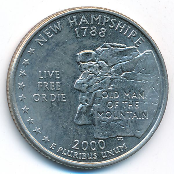 США, 1/4 доллара (2000 г.)