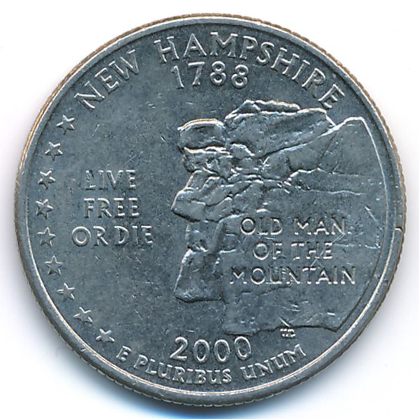 США, 1/4 доллара (2000 г.)