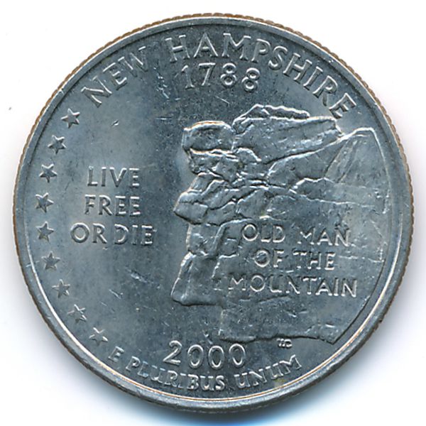 США, 1/4 доллара (2000 г.)