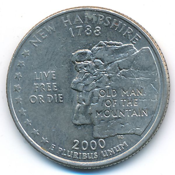 США, 1/4 доллара (2000 г.)