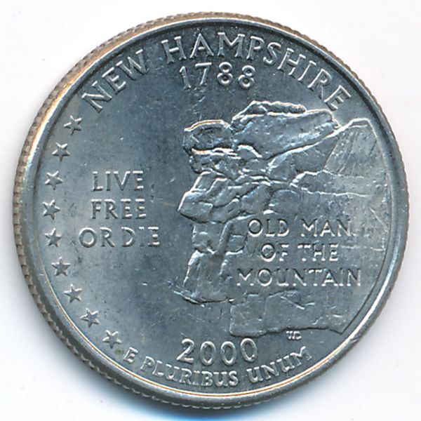 США, 1/4 доллара (2000 г.)