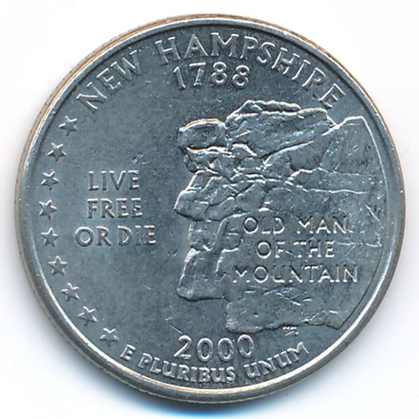 США, 1/4 доллара (2000 г.)