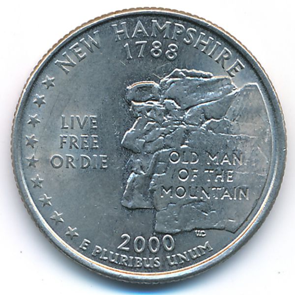 США, 1/4 доллара (2000 г.)