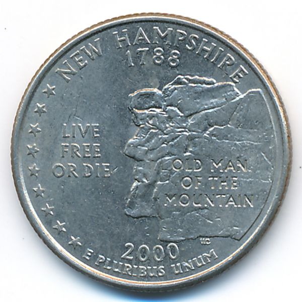 США, 1/4 доллара (2000 г.)