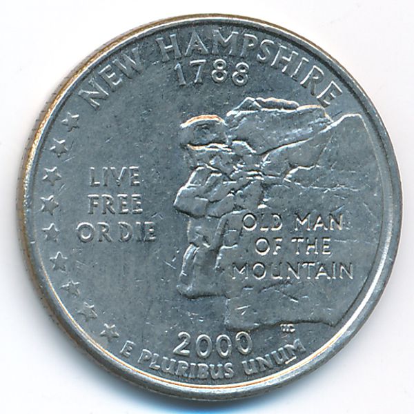 США, 1/4 доллара (2000 г.)