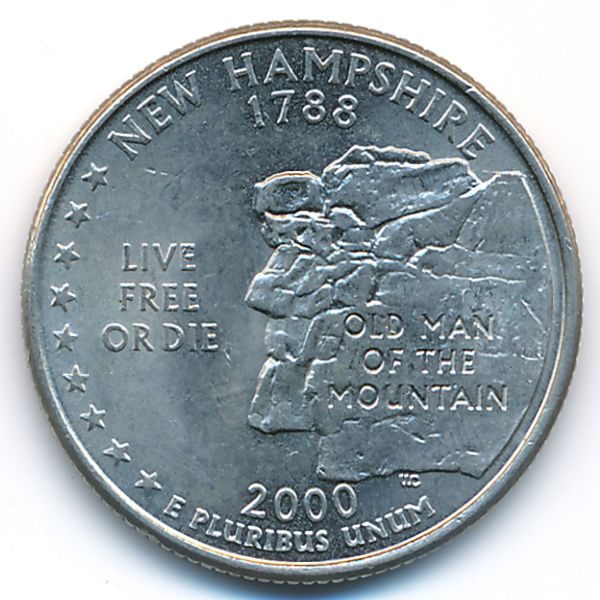 США, 1/4 доллара (2000 г.)