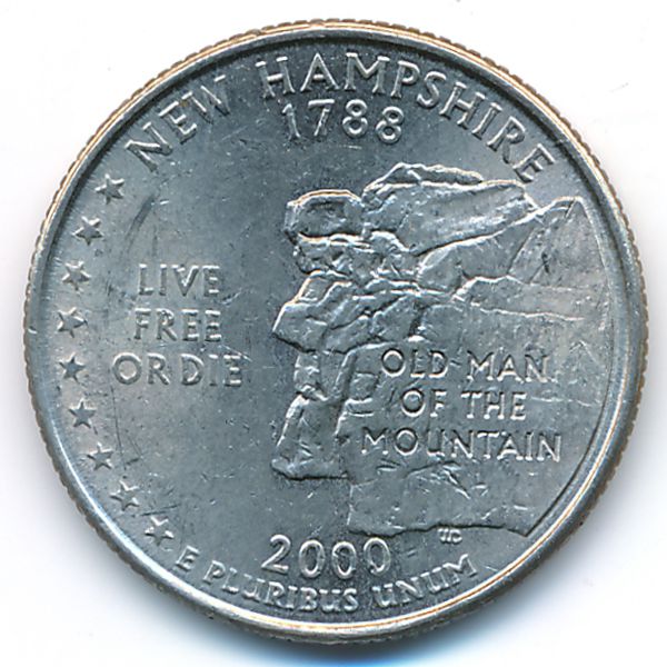 США, 1/4 доллара (2000 г.)