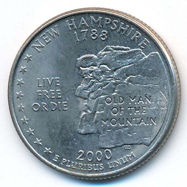 США, 1/4 доллара (2000 г.)