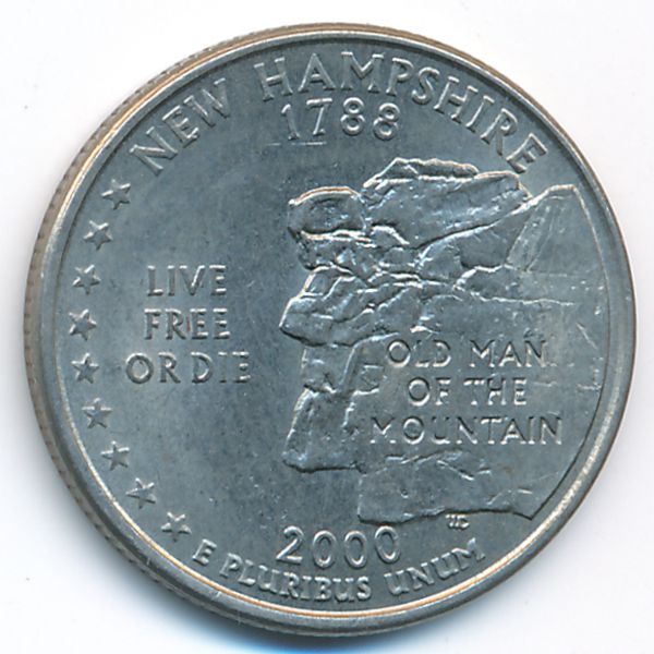 США, 1/4 доллара (2000 г.)