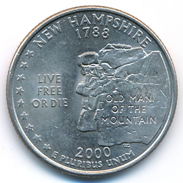 США, 1/4 доллара (2000 г.)