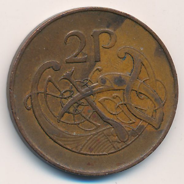 Ирландия, 2 пенса (1971 г.)
