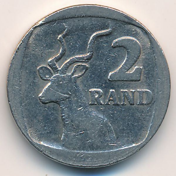 ЮАР, 2 рэнда (1989 г.)