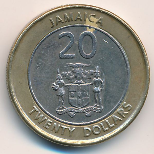 Ямайка, 20 долларов (2001 г.)