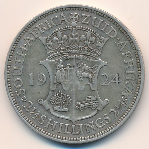 ЮАР, 2 1/2 шиллинга (1924 г.)