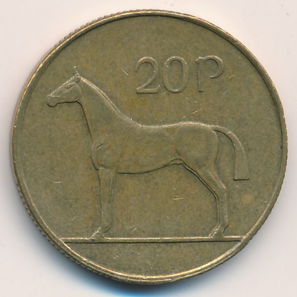 Ирландия, 20 пенсов (1996 г.)
