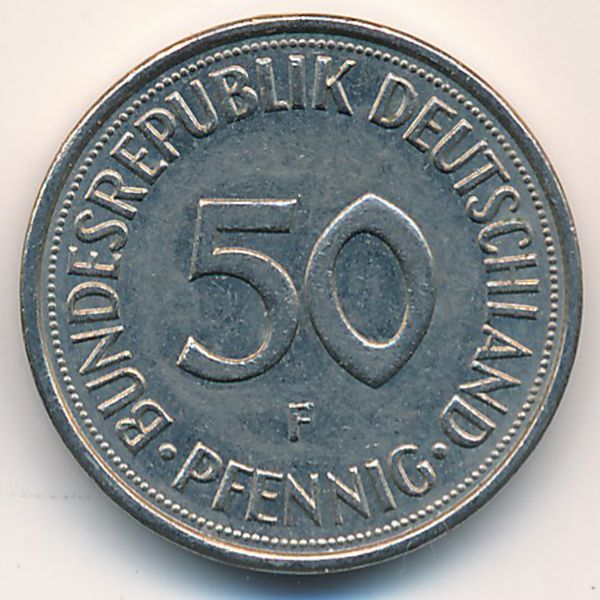 ФРГ, 50 пфеннигов (1982 г.)