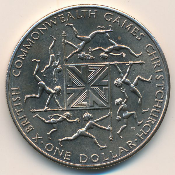 Новая Зеландия, 1 доллар (1974 г.)