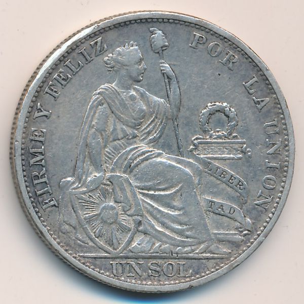 Перу, 1 соль (1894 г.)