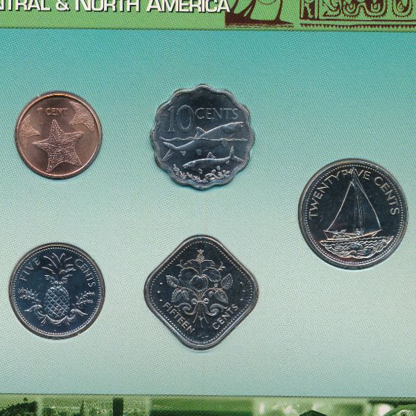 Багамские острова, Набор монет