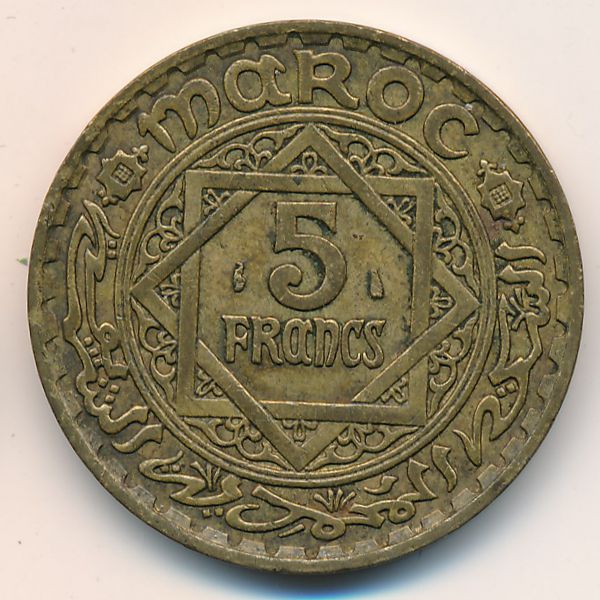 Марокко, 5 франков (1946 г.)