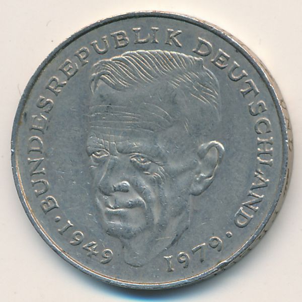 ФРГ, 2 марки (1990 г.)